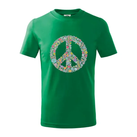 Peace symbol lístečky