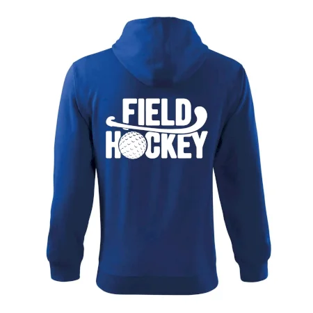 Field hockey míček a nápis
