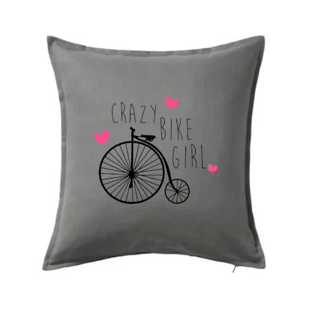 Crazy bike girl