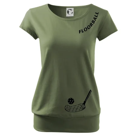 Floorball nápis šikmo
