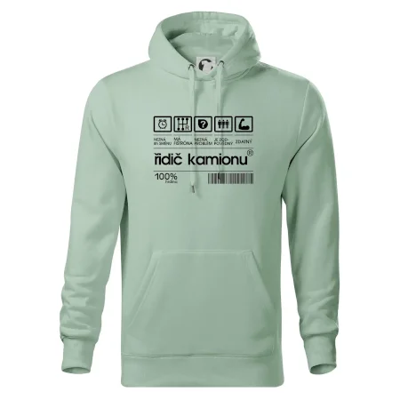 Čárový kód řidič kamionu