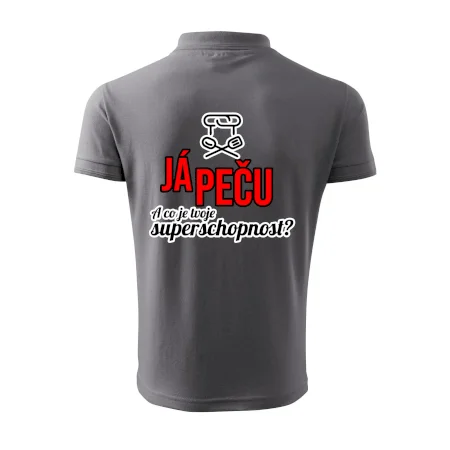 Já peču - tvoje superschopnost? rovný nápis