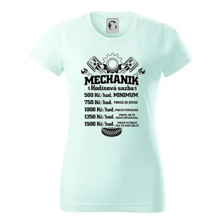 Mechanik - hodinová sazba