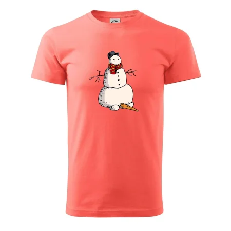 Sněhulák se spadlým nosem