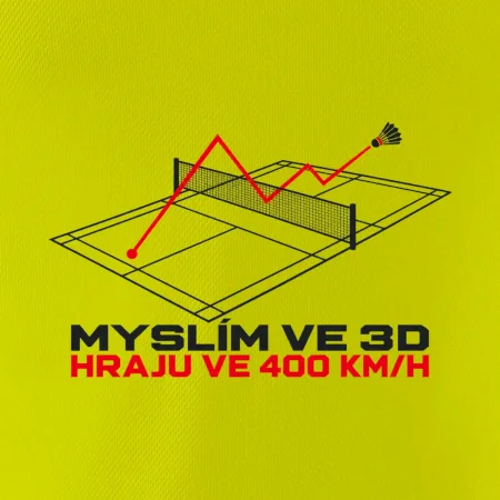 Badminton myslím ve 3d