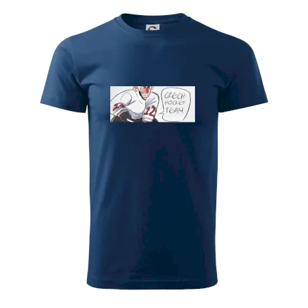 Czech hockey team animovaná postava