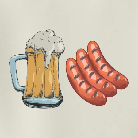 Pivo a klobása