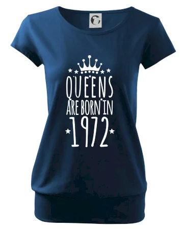 Queens are born in 1972