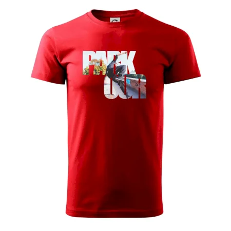 Parkour nápis ve městě