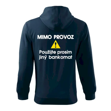 Mimo provoz - použijte jiný bankomat