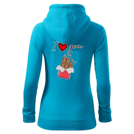 I love you and chocolate