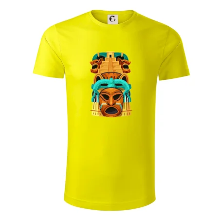 Mayové maska s pyramidou
