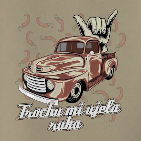 Trochu mi ujela ruka