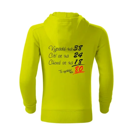 Vypadá, cítí se, chová se - 80 let