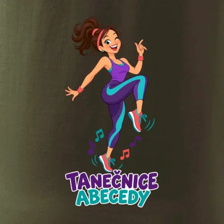 Běžecká tanečnice abecedy