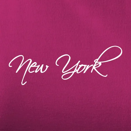 New York nápis psacím