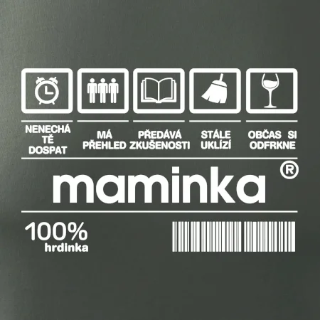 Čárový kód tatínek / Maminka