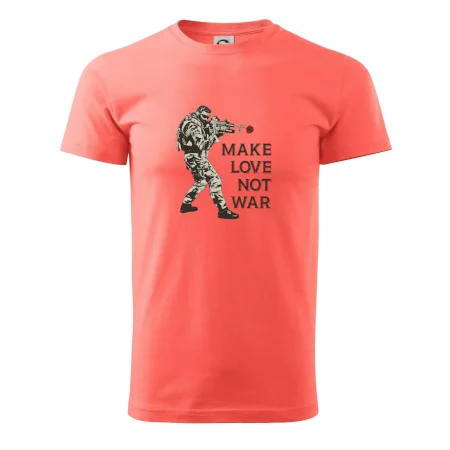 Růže ve zbrani, make love not war