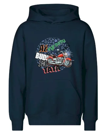 Až vyrostu budu jako táta - klasická motorka