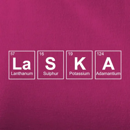 Láska  - periodická tabulka