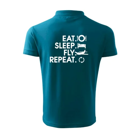 Eat sleep fly repeat