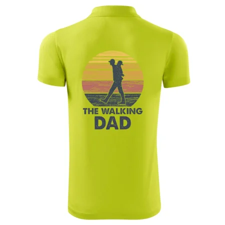 The walking dad - tata s dítětem na zádech
