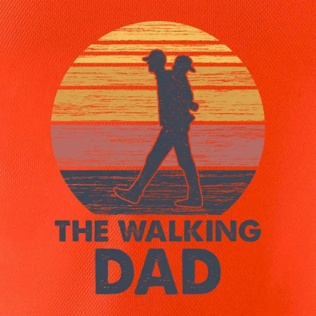 The walking dad - tata s dítětem na zádech