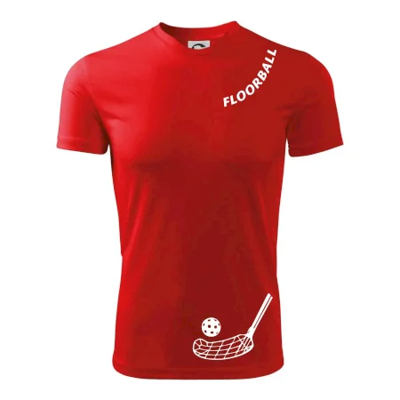 Floorball nápis šikmo