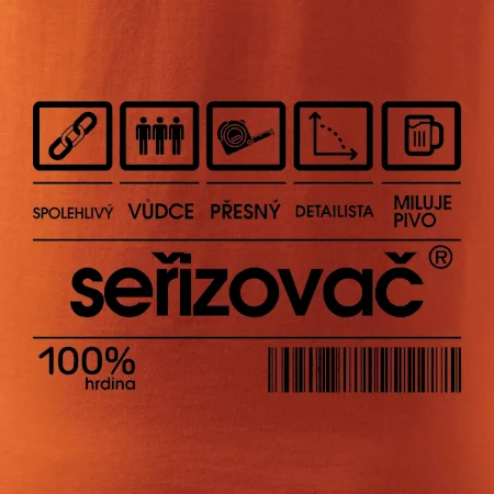 Čárový kód - seřizovač