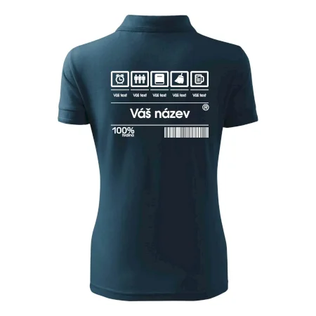 Čárový kód - Vlastní text