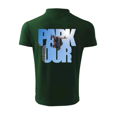 Parkour nápis nebe