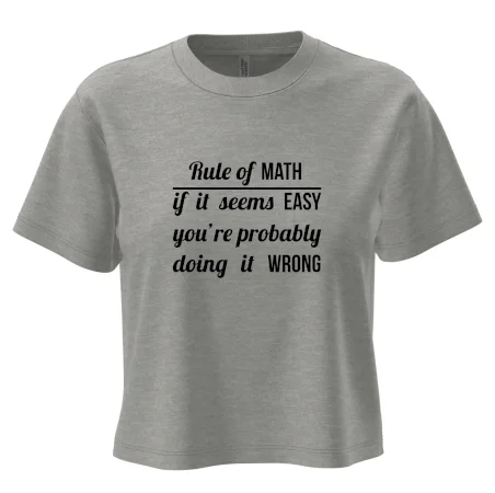 Rule of math