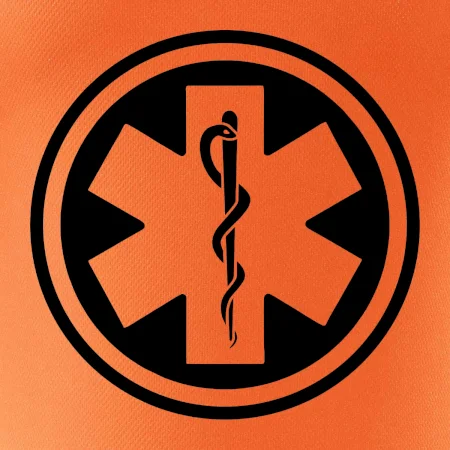 Rescue logo samostatné kulaté