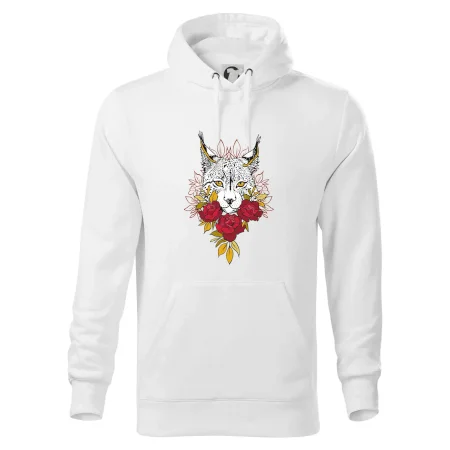 Rys s červenými růžemi  (Pecka design)