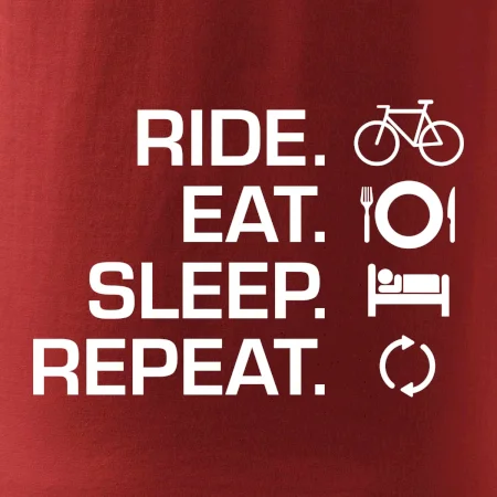 Ride Eat Sleep Repeat kolo