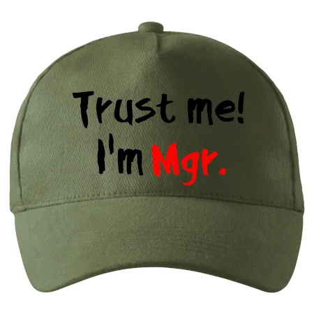 Trust me I´m  Mgr. / Věř mi jsem Magistr.