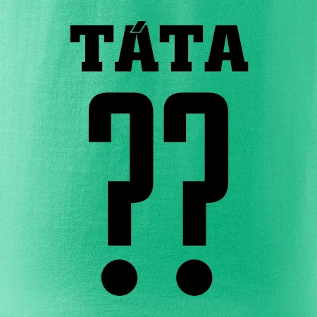 Táta - dres se jménem a číslem