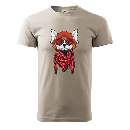 Červená panda hipster