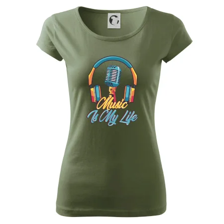 Music is my life sluchátka