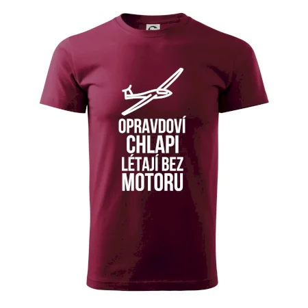 Opravdovi chlapi létají bez motoru