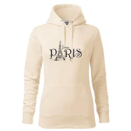 Paris nápis Eiffelovka rovný