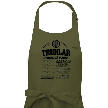 Hodinová mzda truhlář
