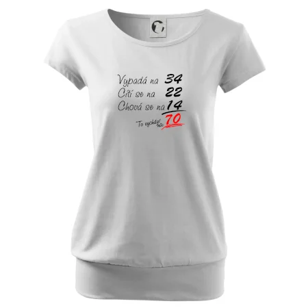 Vypadá, cítí se, chová se - 70 let