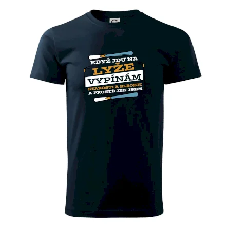 Když jdu na lyže, vypínám starosti