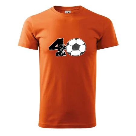 Fotbal kulaté narozeniny 40