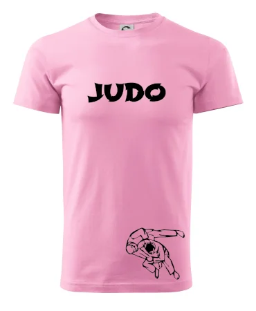 Judo nápis + postavy
