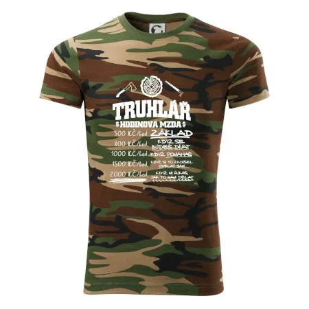 Hodinová mzda truhlář