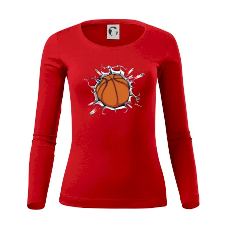 Basketbal míč v triku