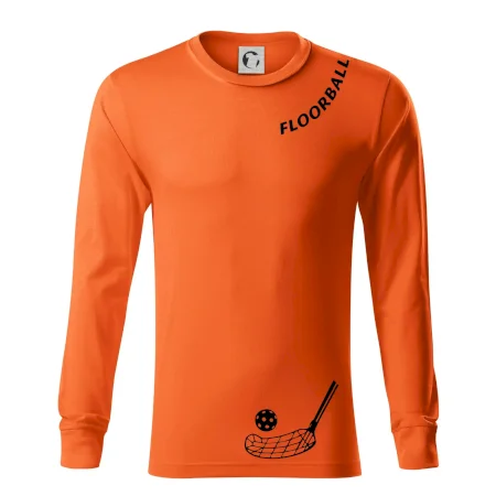 Floorball nápis šikmo