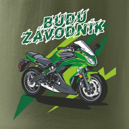 Budu závodník zelená silnice